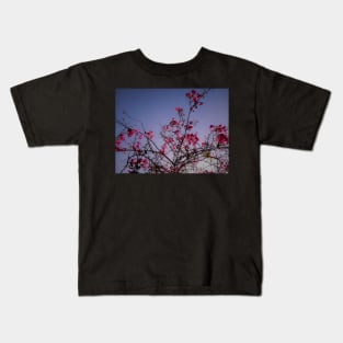 Beautiful summer pink flowers Kids T-Shirt